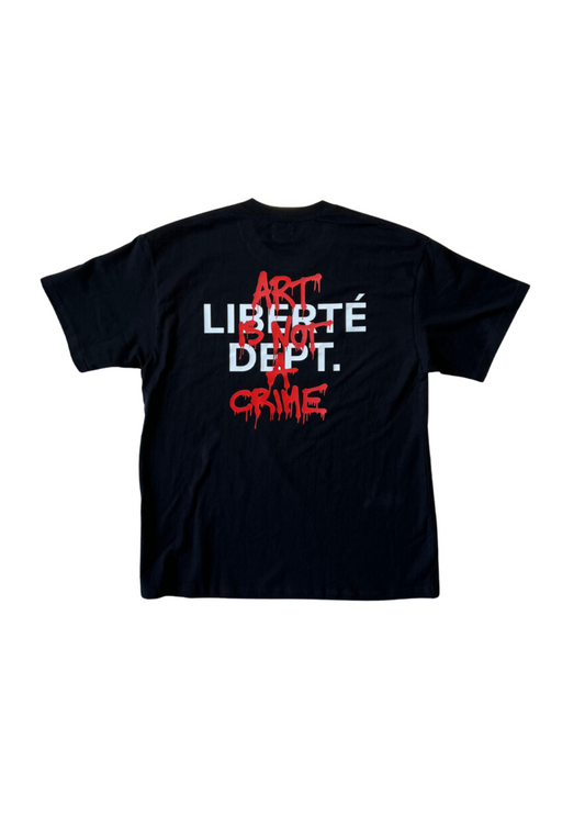 Art Is Not A Crime Graphic T-Shirt (UNISEX)