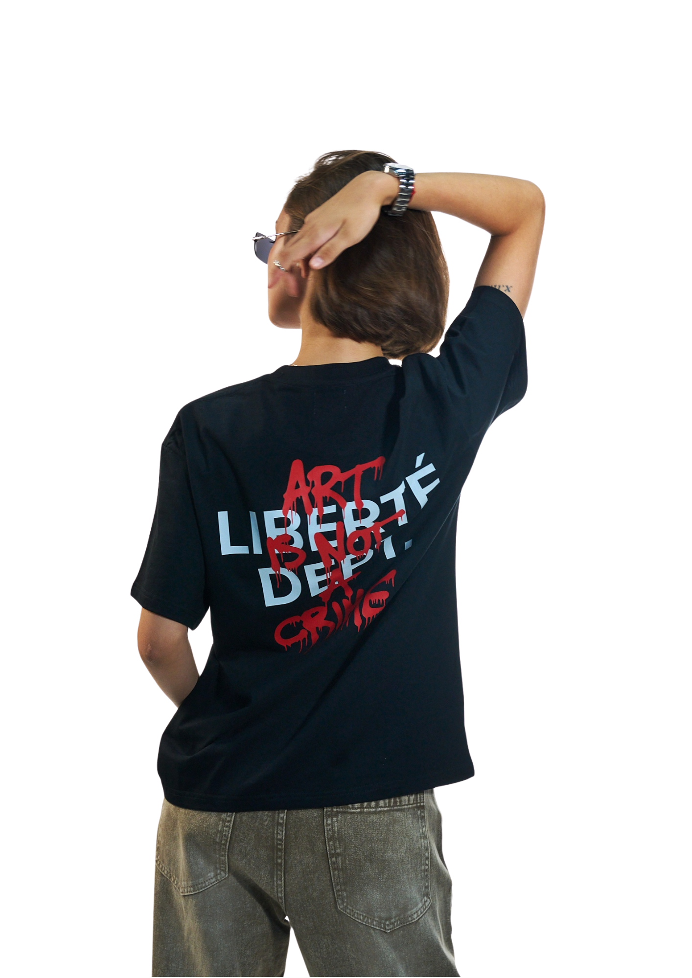 Art Is Not A Crime Graphic T-Shirt (UNISEX)