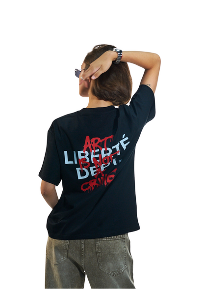 Art Is Not A Crime Graphic T-Shirt (UNISEX)