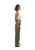 LD Brown Washed Denim Pants (UNISEX)
