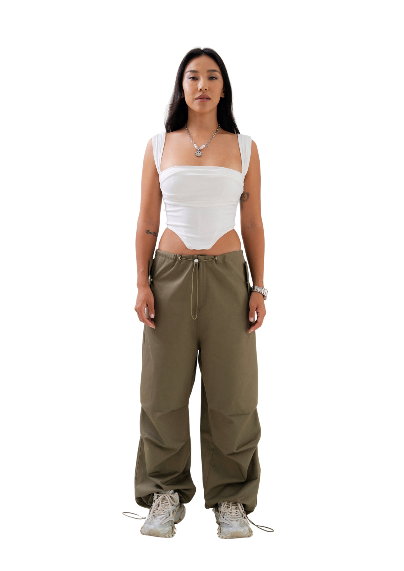 LD Khaki Green Cargo Pants (UNISEX)