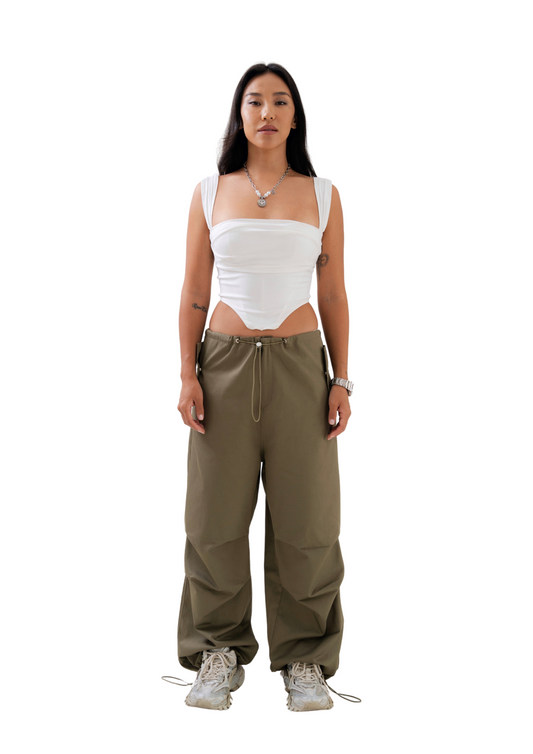LD Khaki Green Cargo Pants (UNISEX)