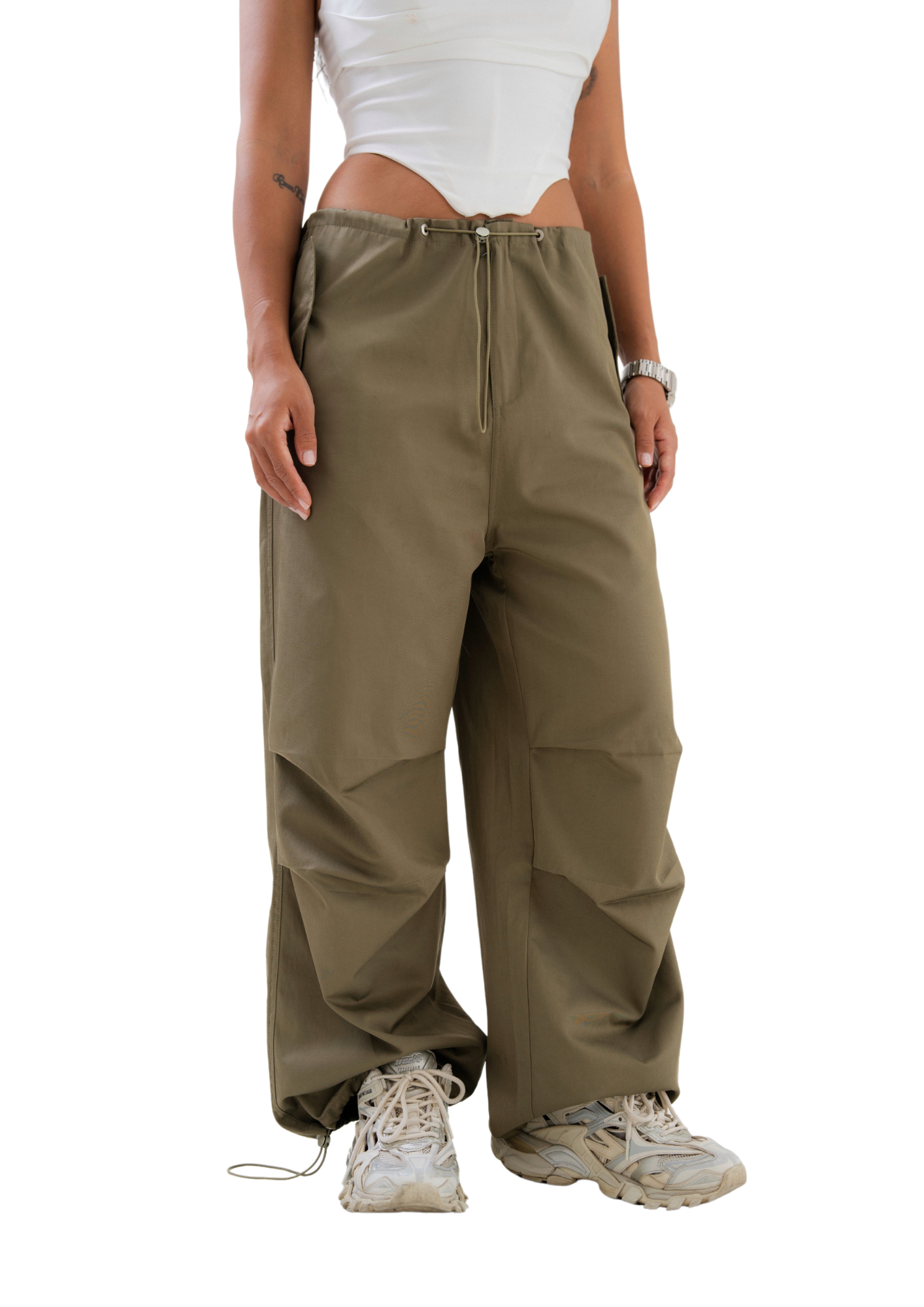 LD Khaki Green Cargo Pants (UNISEX)