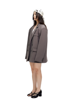 UNISEX Oversized Grey Blazer