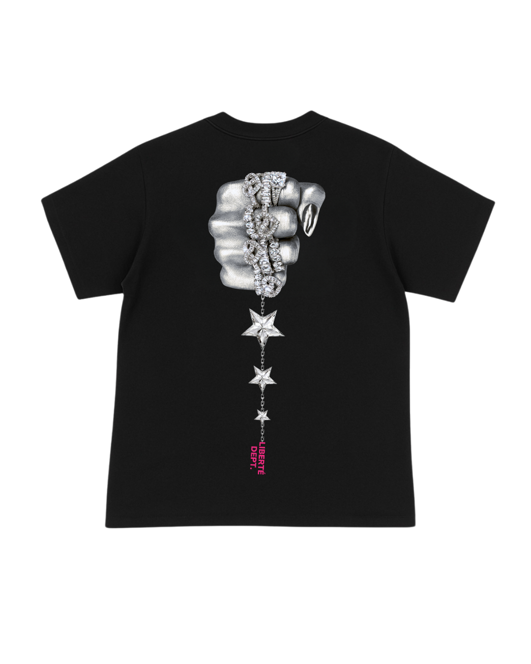 Crystal Fist Oversized T-Shirt