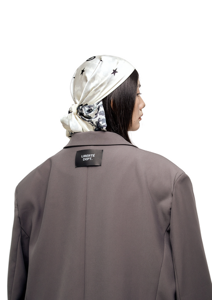 UNISEX Oversized Grey Blazer