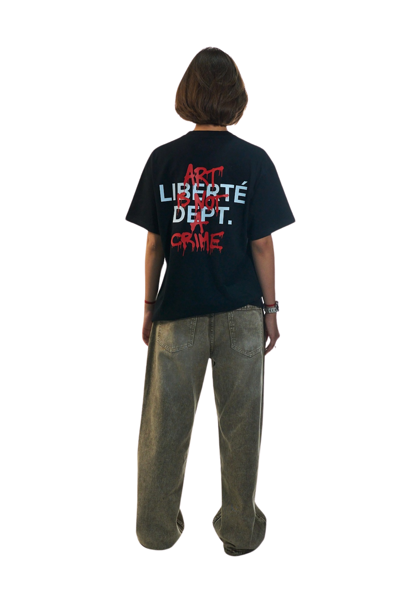 Art Is Not A Crime Graphic T-Shirt (UNISEX)