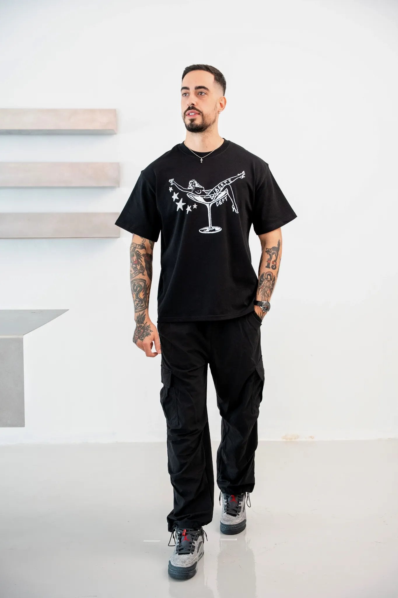 Sparkling Martini Oversized Tshirt