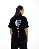Crystal Fist Oversized T-Shirt