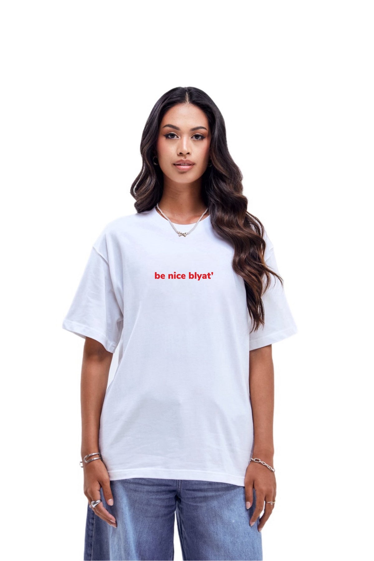 Be Nice Blyat Oversized Tshirt