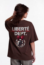 Disco Cherry Oversized Tshirt